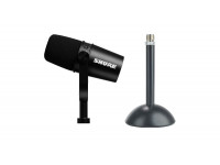 Shure MV7-K + Suporte Euromet Shure MV7-K + Suporte Euromet